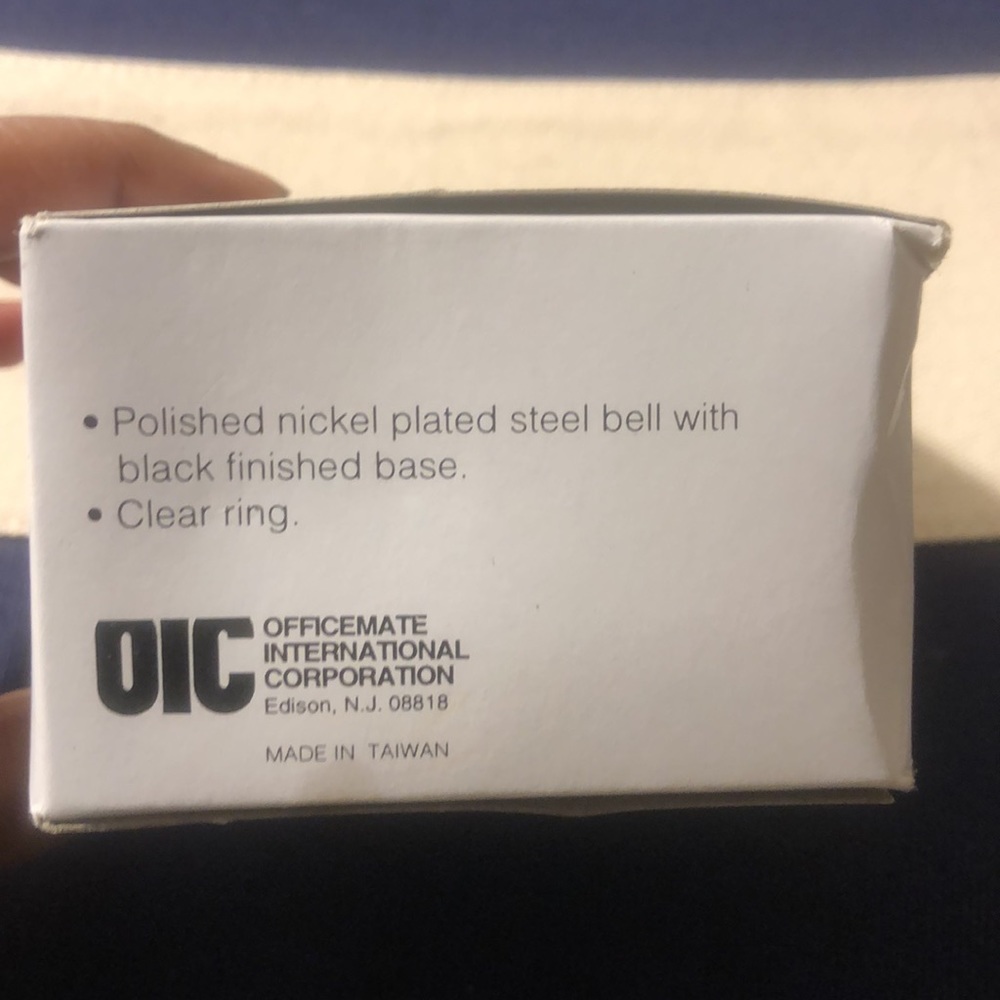 Sliver Metal Desk Service Ringing Bell - Picture 4 of 10
